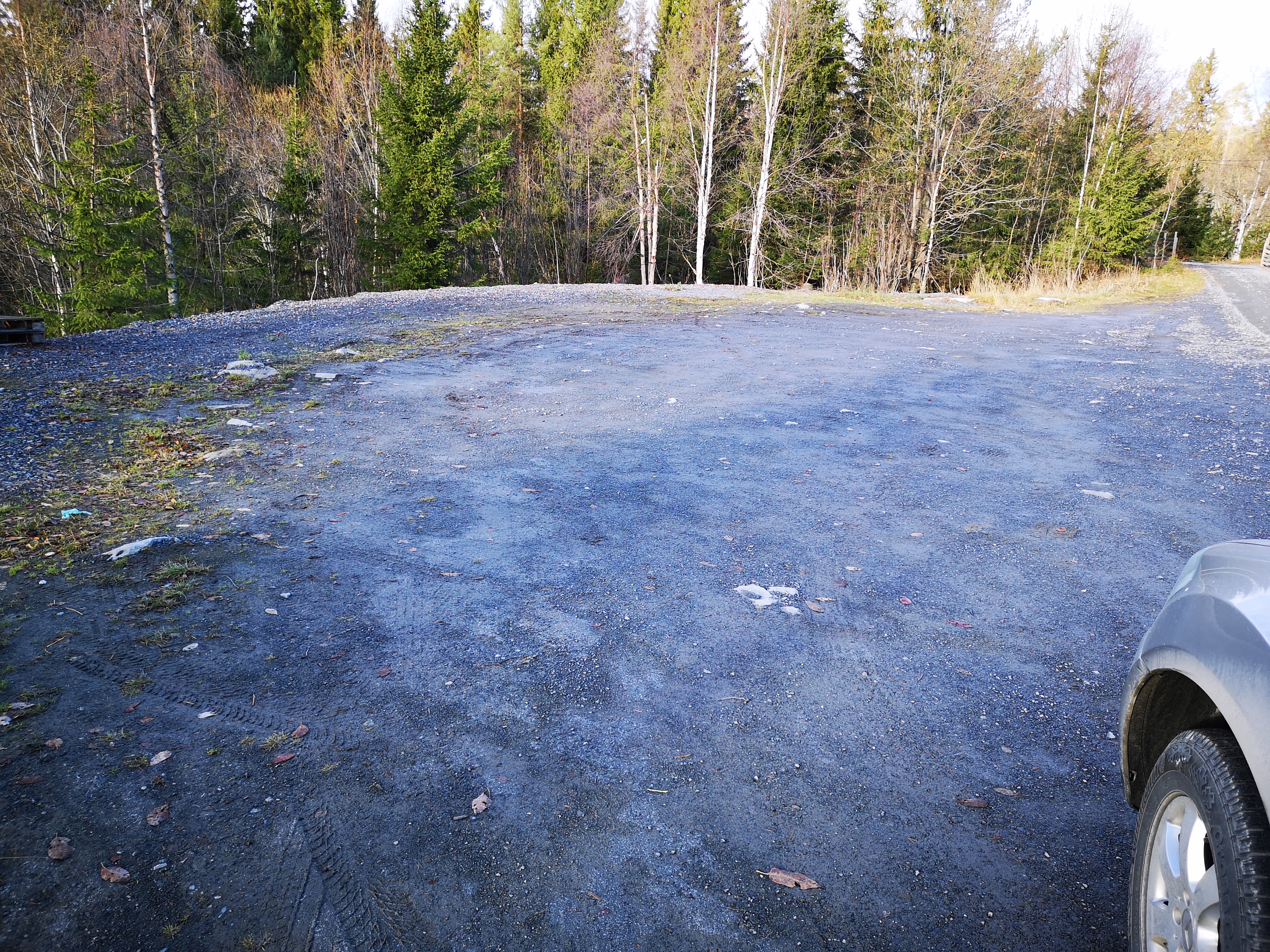 Parkering ved Skihytta